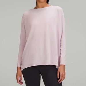 Lululemon Long Sleeve Back in Action shirt